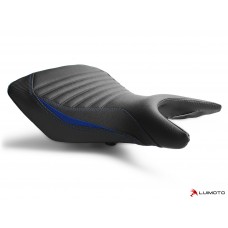 LUIMOTO RACE Rider Seat Covers for the YAMAHA YZF-R3 (15-24), YZF-R25 (14-20), and MT-03 (20-23)